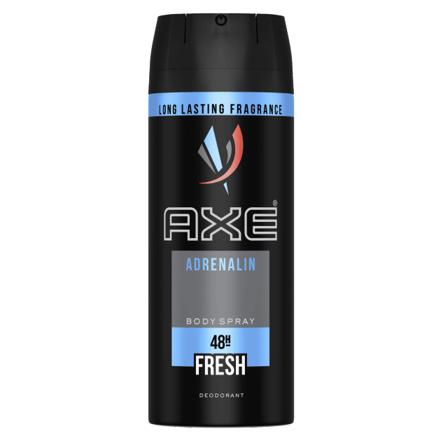 AXE Body Spray Deodorant 150mlAXE Adrenalin Body Spray Deodorant 150mlorabelca